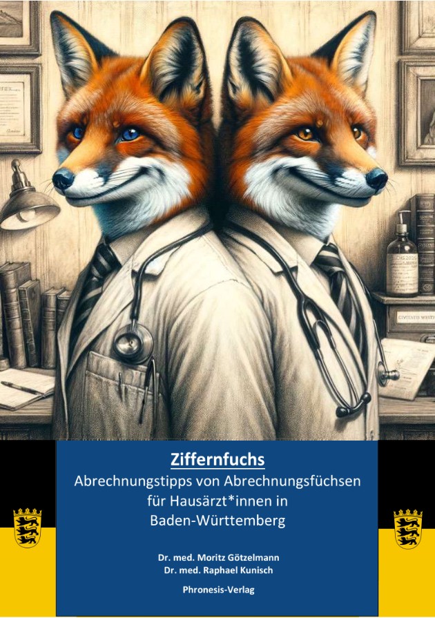Buchcover des Ziffernfuchses für Baden-Württemberg